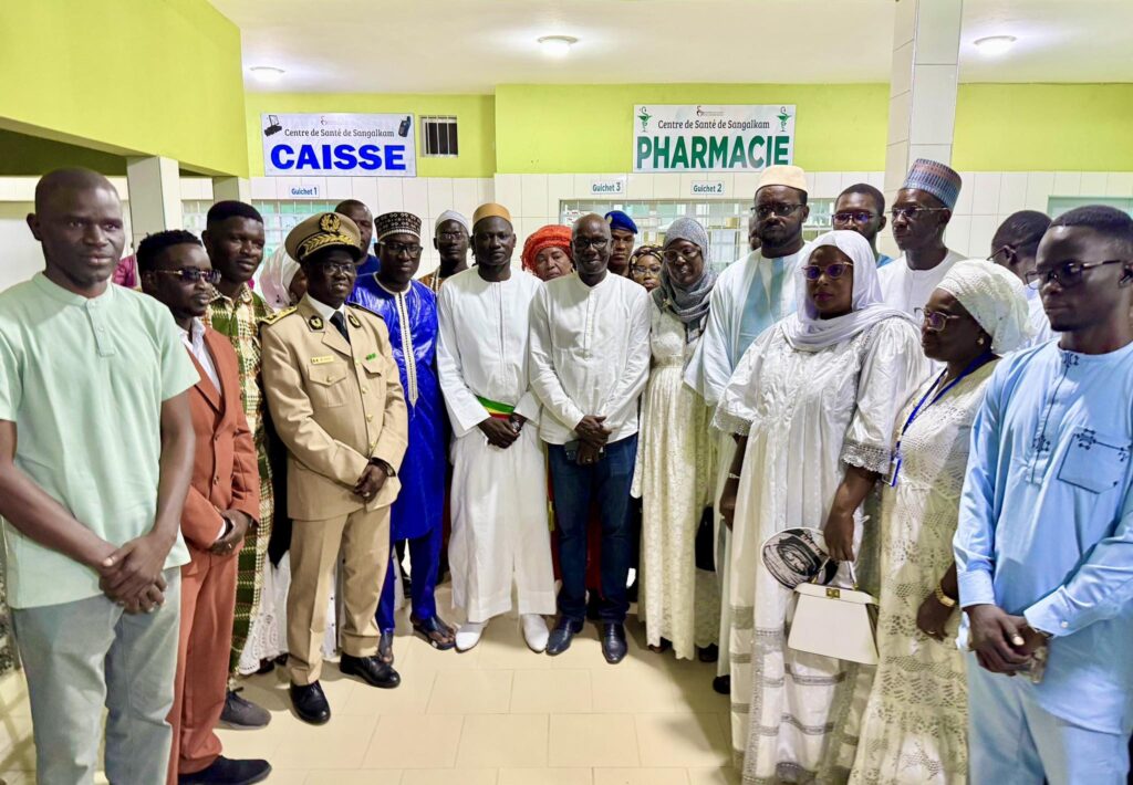 AGETIP-Inauguration du centre de sante de Sangalkam